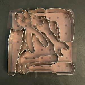 Construction Tool Themed Cookie Cutter Set